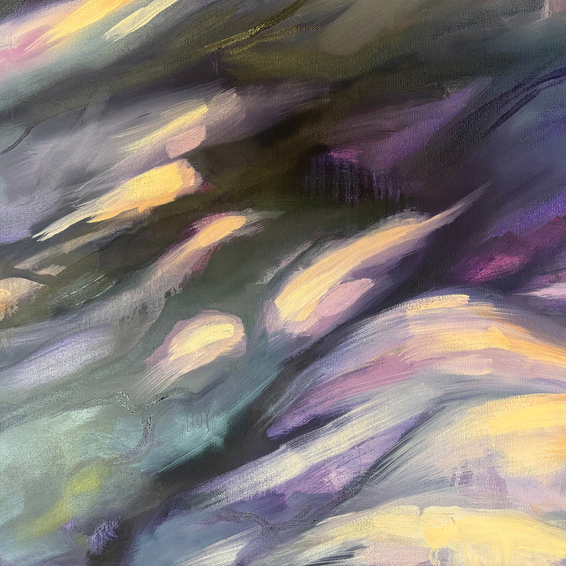 Ancient Heart, 48" x 60"