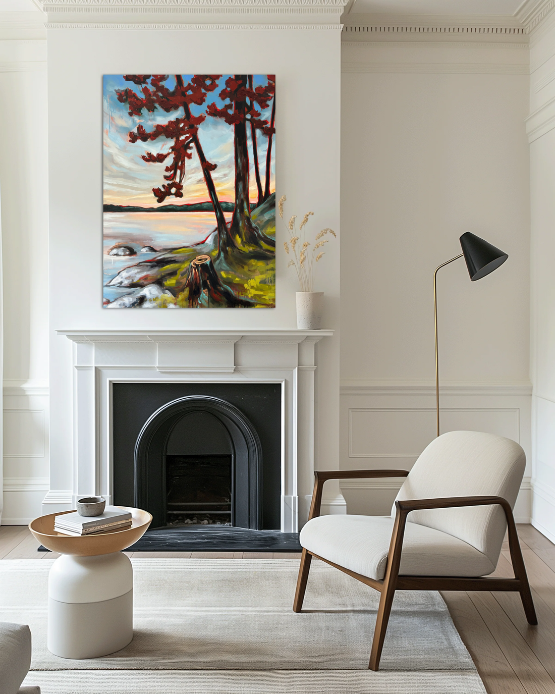 This Day is Losing Light, 48" x 36"