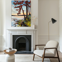 This Day is Losing Light, 48" x 36"