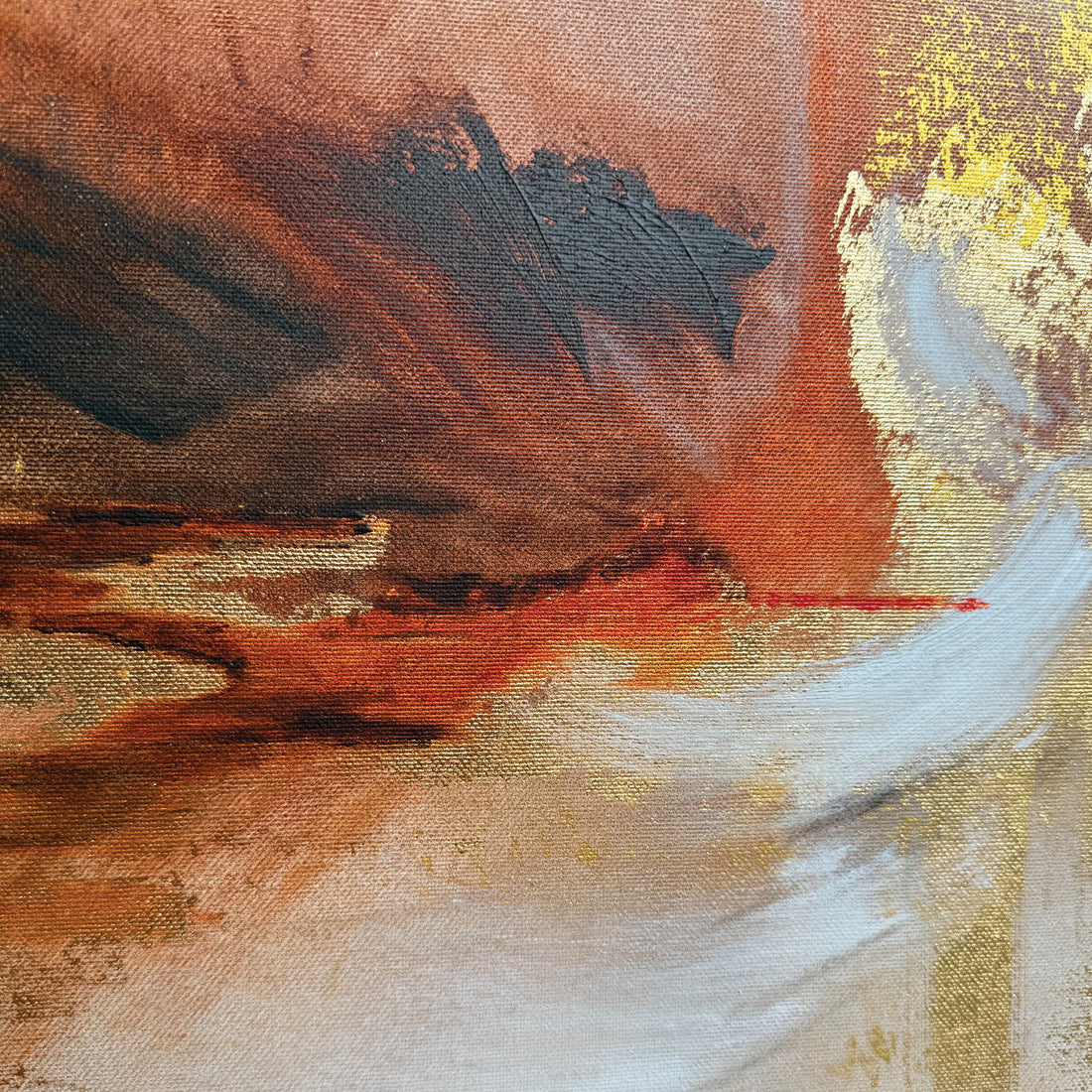 Ray Of Golden Light, 31.5" x 39.5"