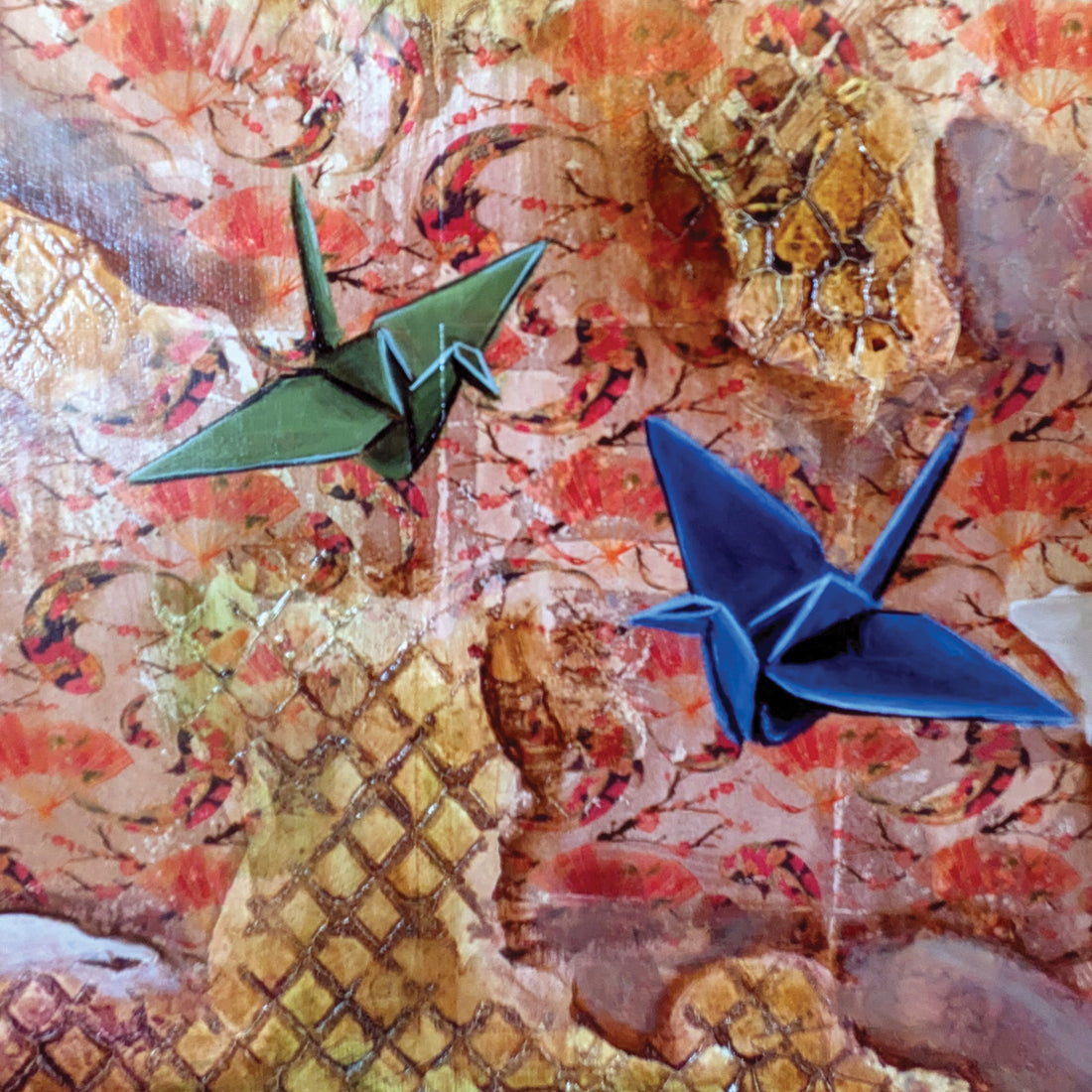 Anchor in the Sky, 36" x 36"