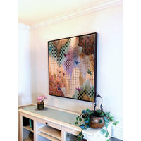 Anchor in the Sky, 36" x 36"