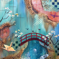 Between Here and There, 24" x 24"