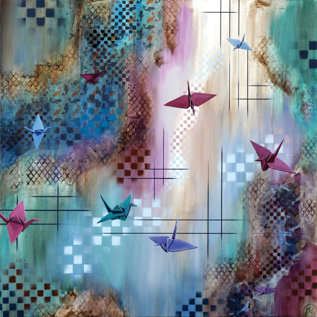 Beyond the Sea, 36" x 36"