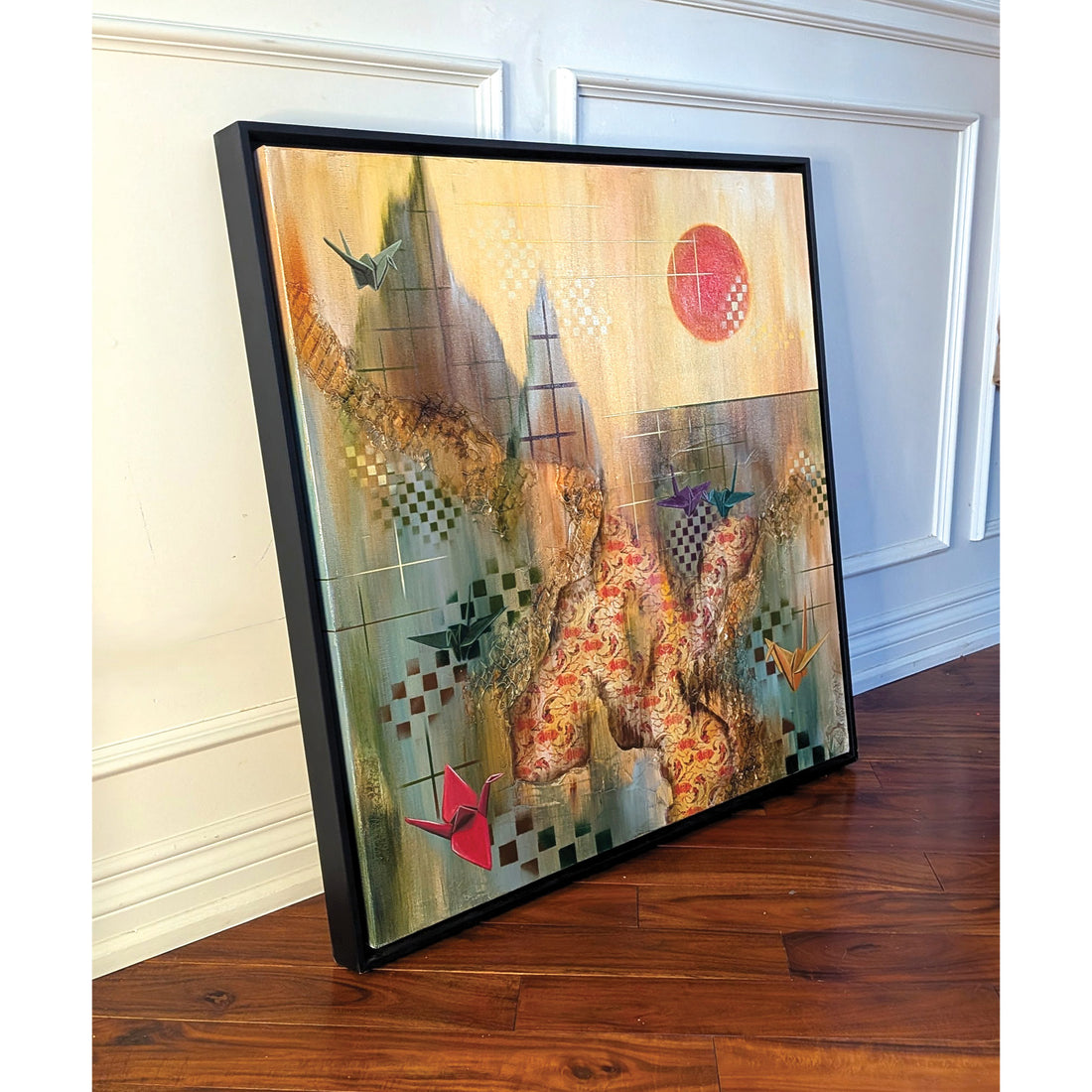 Off the Grid, 30" x 30"