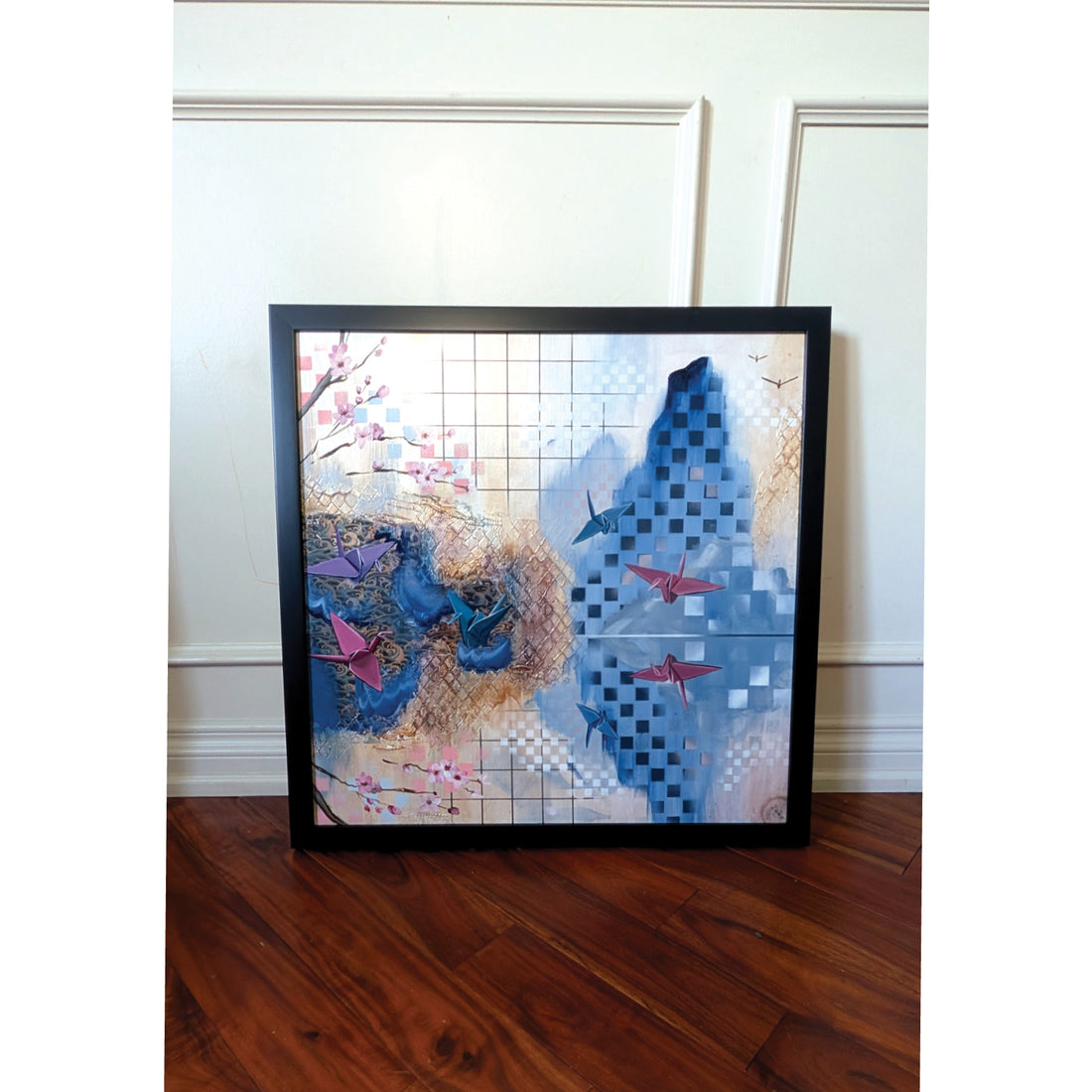 What the Mirror Holds, 24" x 24"