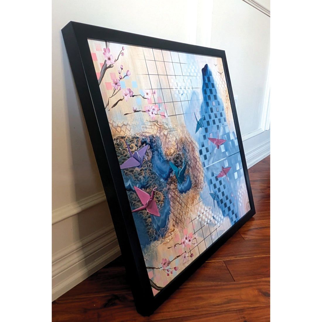 What the Mirror Holds, 24" x 24"