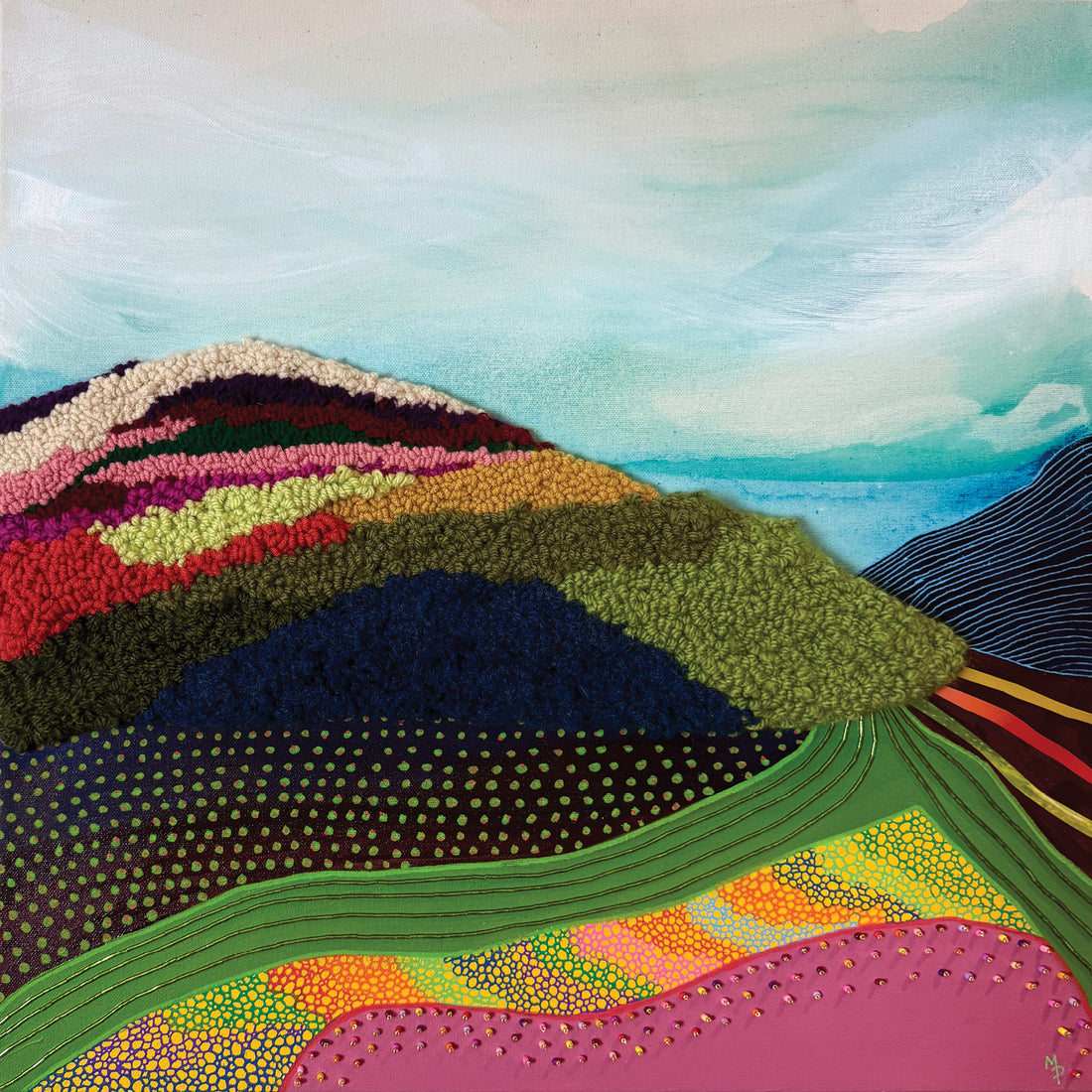 Colourful Life, 20" x 20"