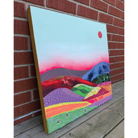 Rolling Hills, 24" x 24"
