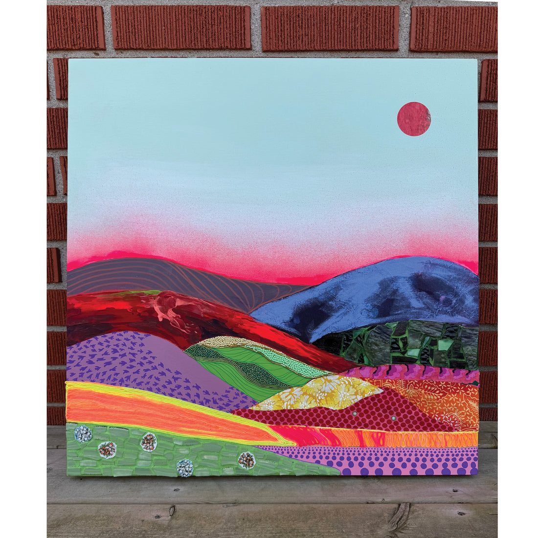Rolling Hills, 24" x 24"
