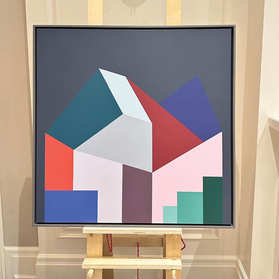Cross/Section, 36" x 36"