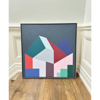 Cross/Section, 36" x 36"