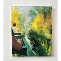 Caroni Boat Ride, 20" x 16"