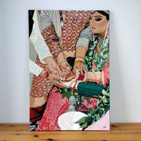 Core Memory: Letting Go, 36" x 24"