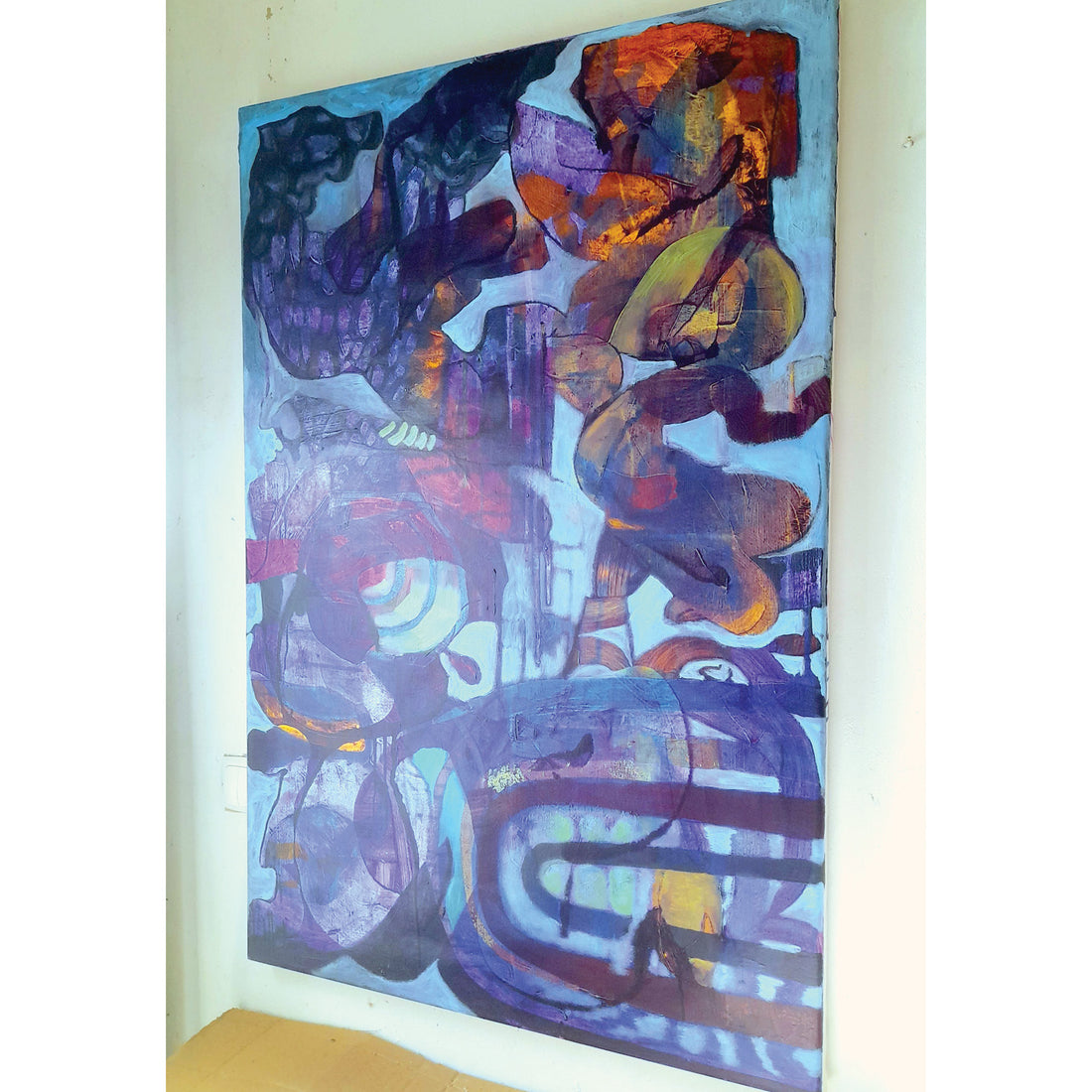 Lost in Heaven, 47" x 31.5"