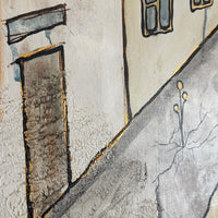 Enigmatic City, 36" x 36"