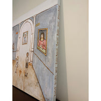 Once at the Museum, 36" x 36"