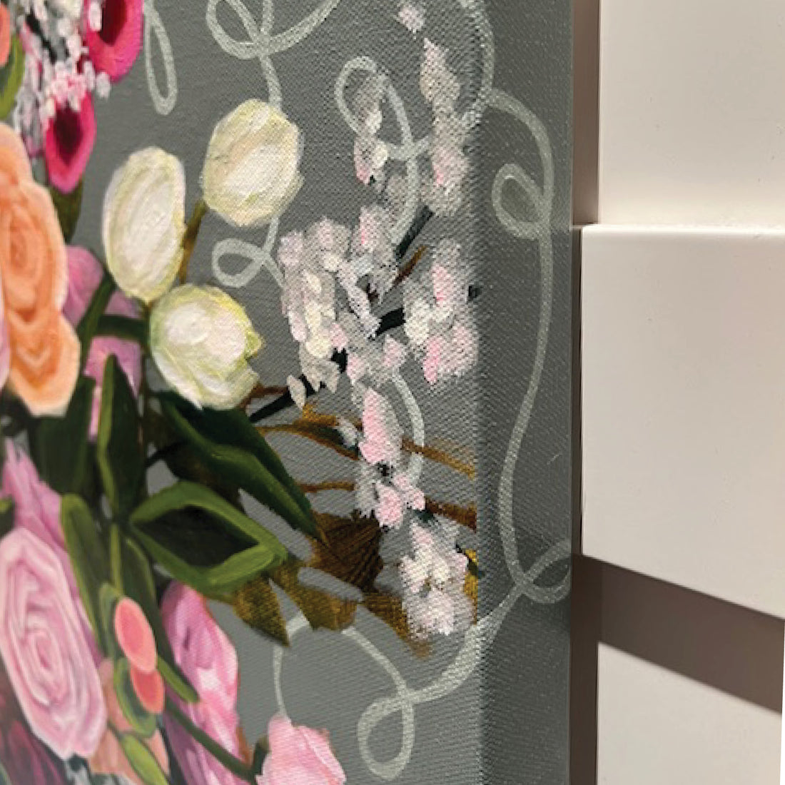 Endless Blooms, 24" x 24"