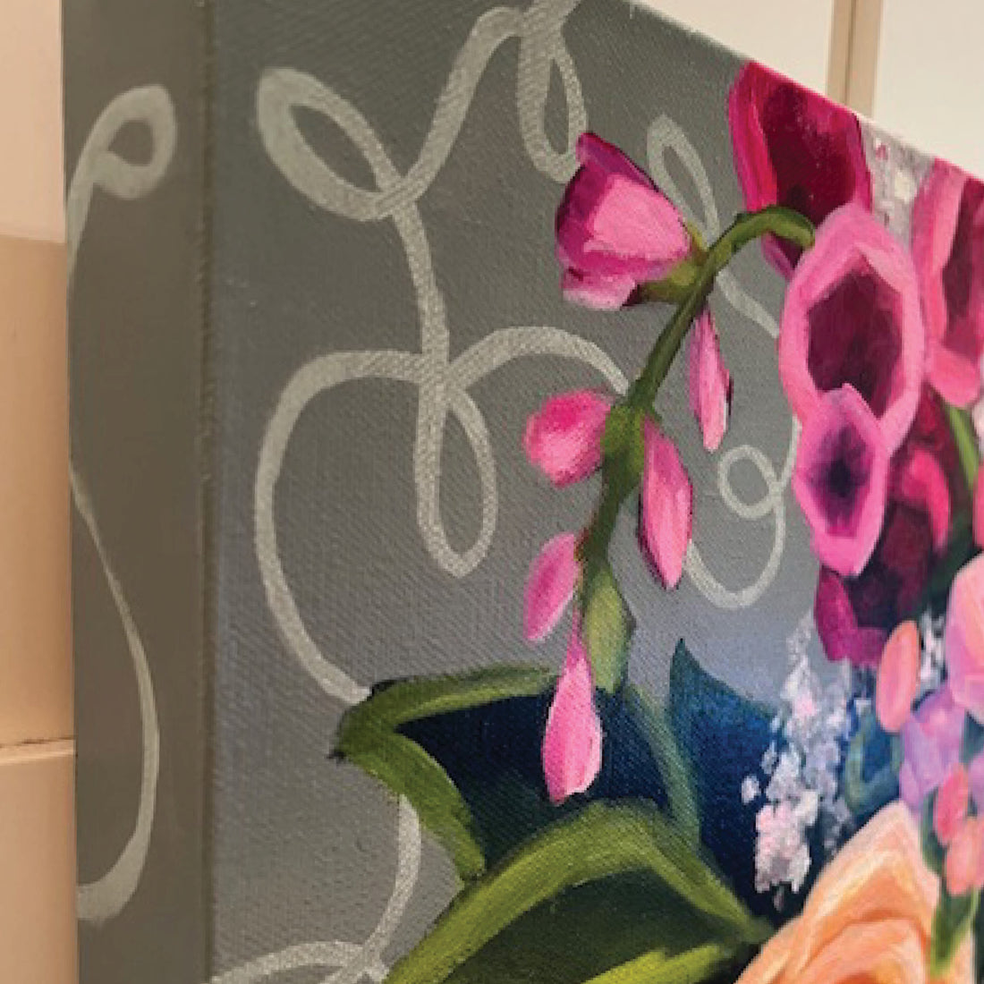 Endless Blooms, 24" x 24"