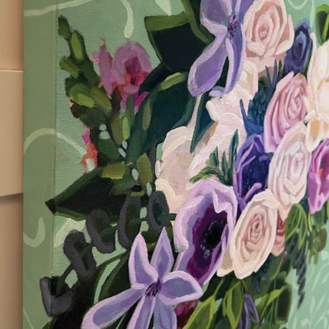 Forever in Bloom, 24" x 24"