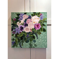 Forever in Bloom, 24" x 24"