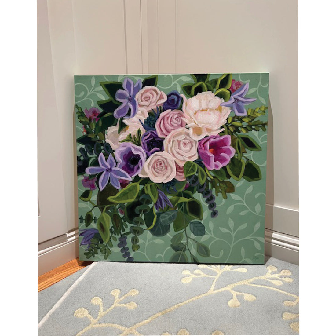 Forever in Bloom, 24" x 24"