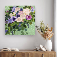 Forever in Bloom, 24" x 24"