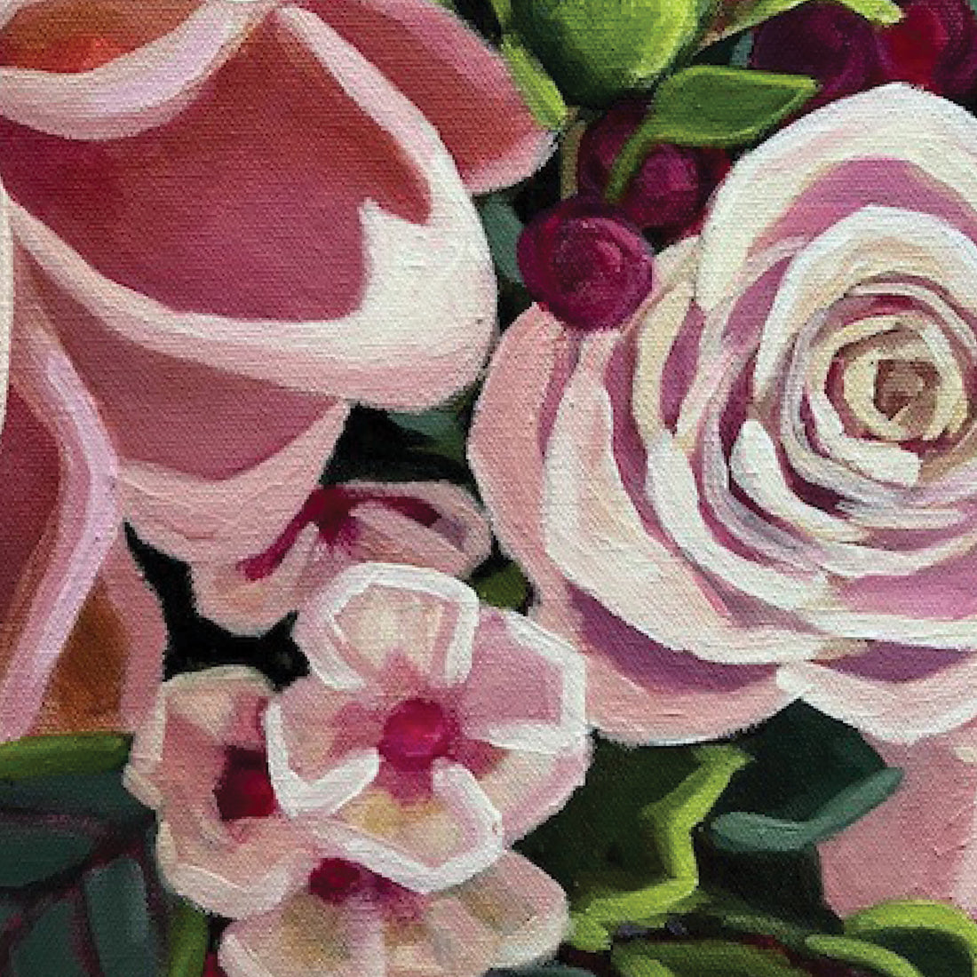 Just Keep on Blooming, 20" x 24"