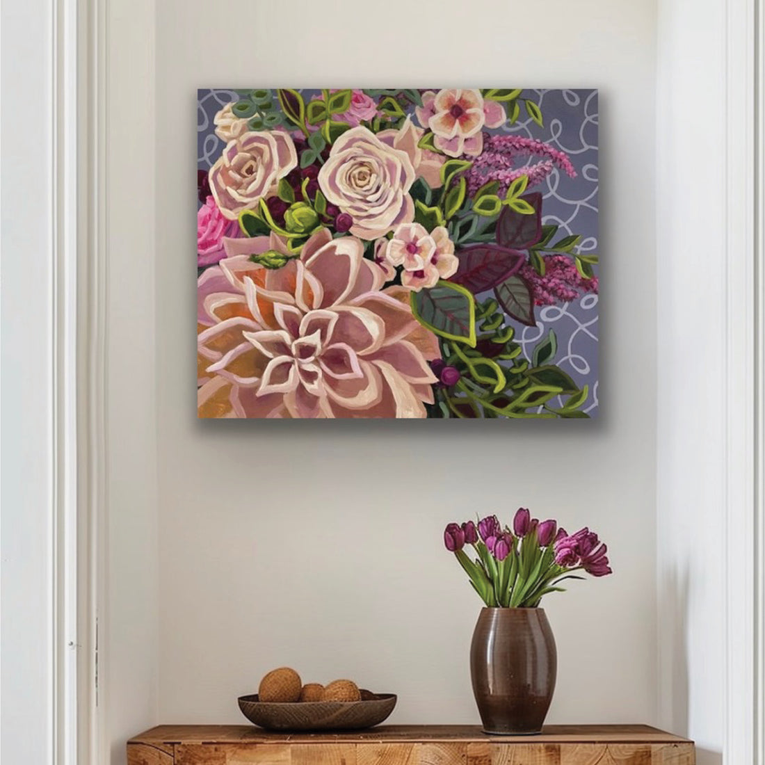 Just Keep on Blooming, 20" x 24"