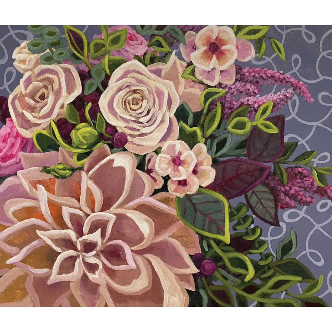 Just Keep on Blooming, 20" x 24"