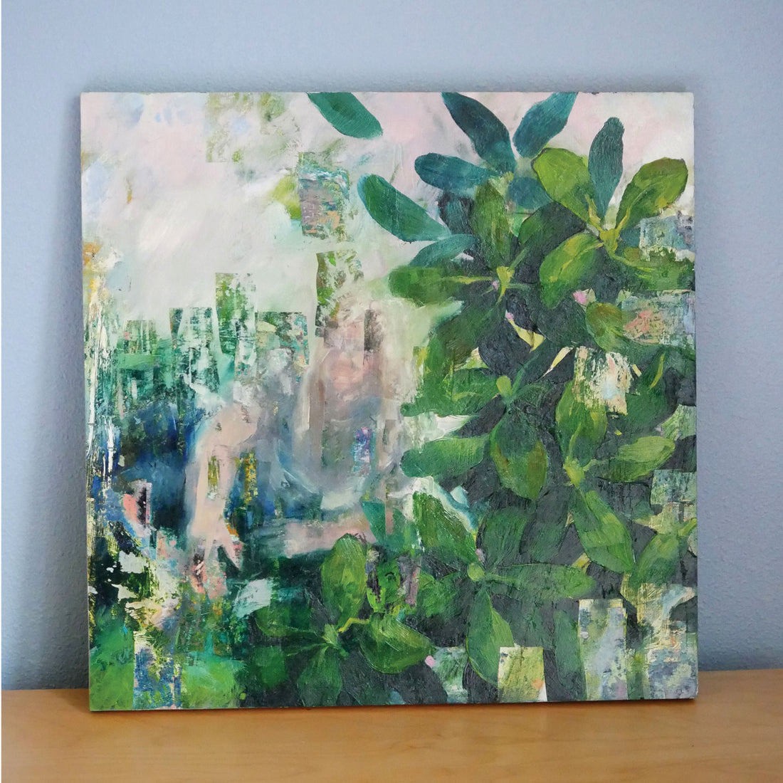 In the Rhodies, 18" x 18"
