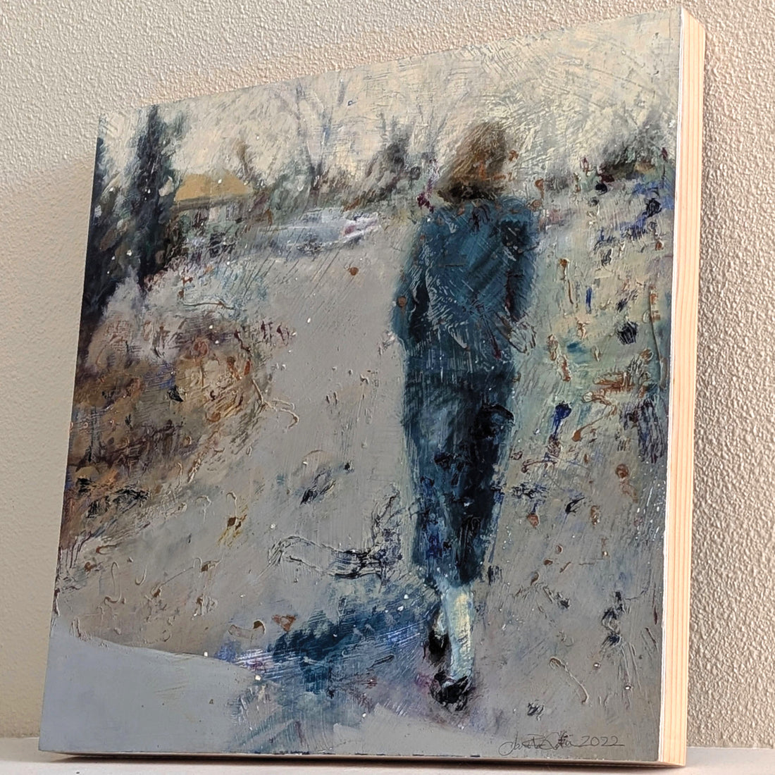 Mother, 18" x 18"