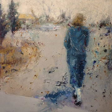 Mother, 18" x 18"
