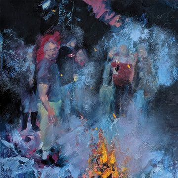Smoke, 12" x 12"