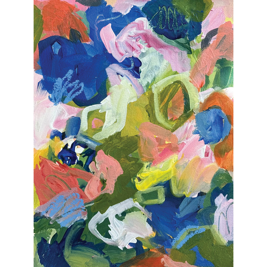 Meet You in the Garden, 12" x 9"