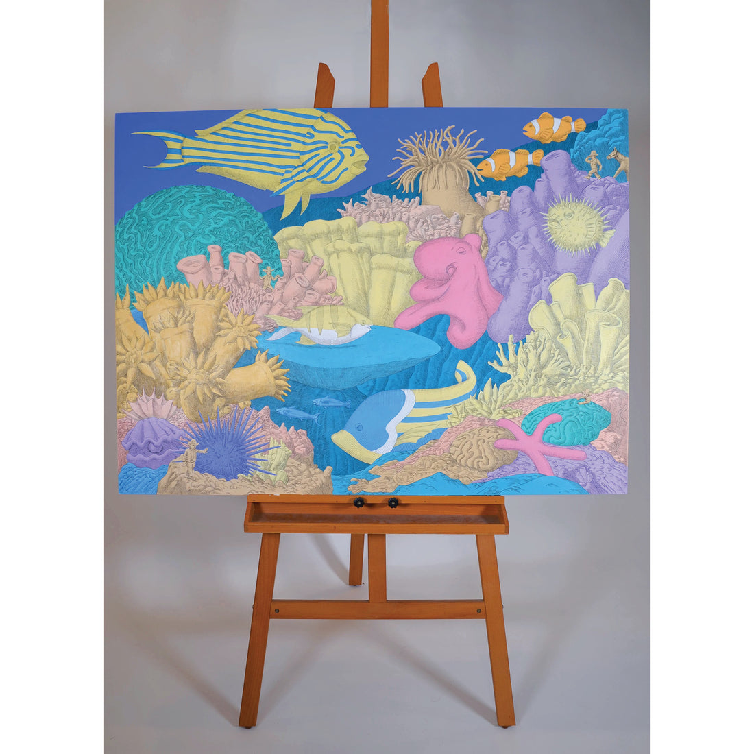 Coral Ranch, 36" x 48"