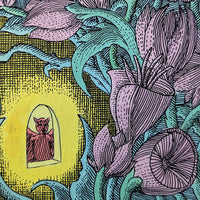 Demon in Eden IV, 8" x 6"