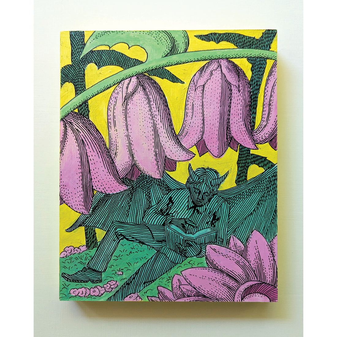 Demon in Eden V, 10" x 8"
