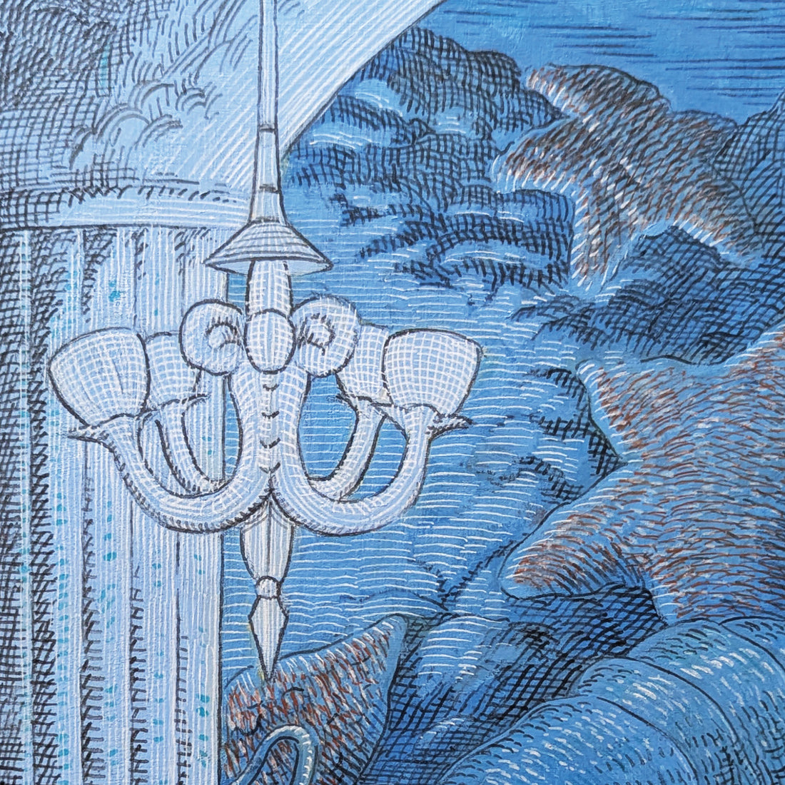 The Ocean Gala, 12" x 9"