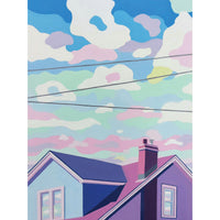 Jodi Kitto-Ward "Looking Up" landscape painting Canadian artist