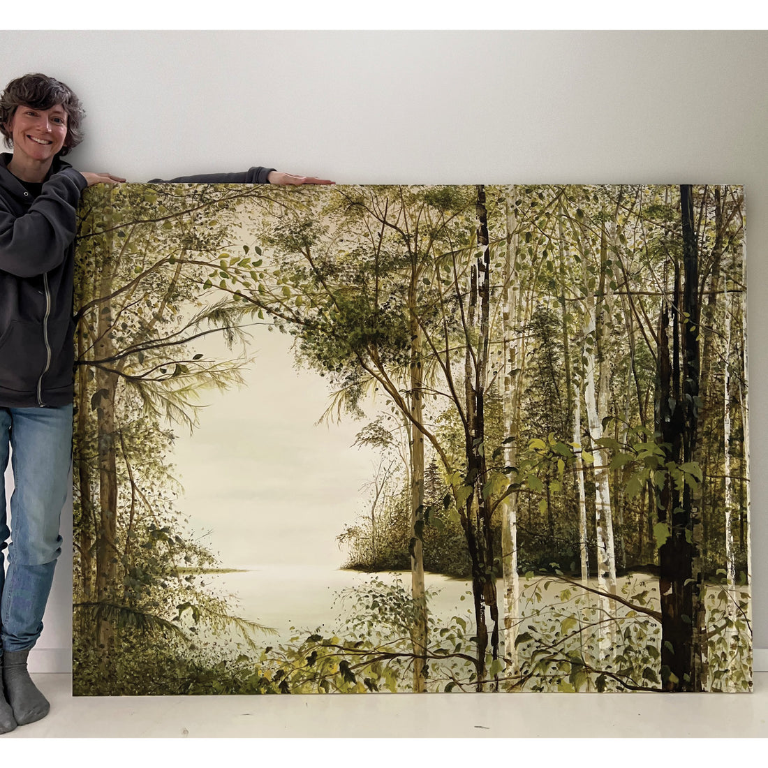 Melanie Lefebvre "Inscape" realism landscape painting Canadian Artist