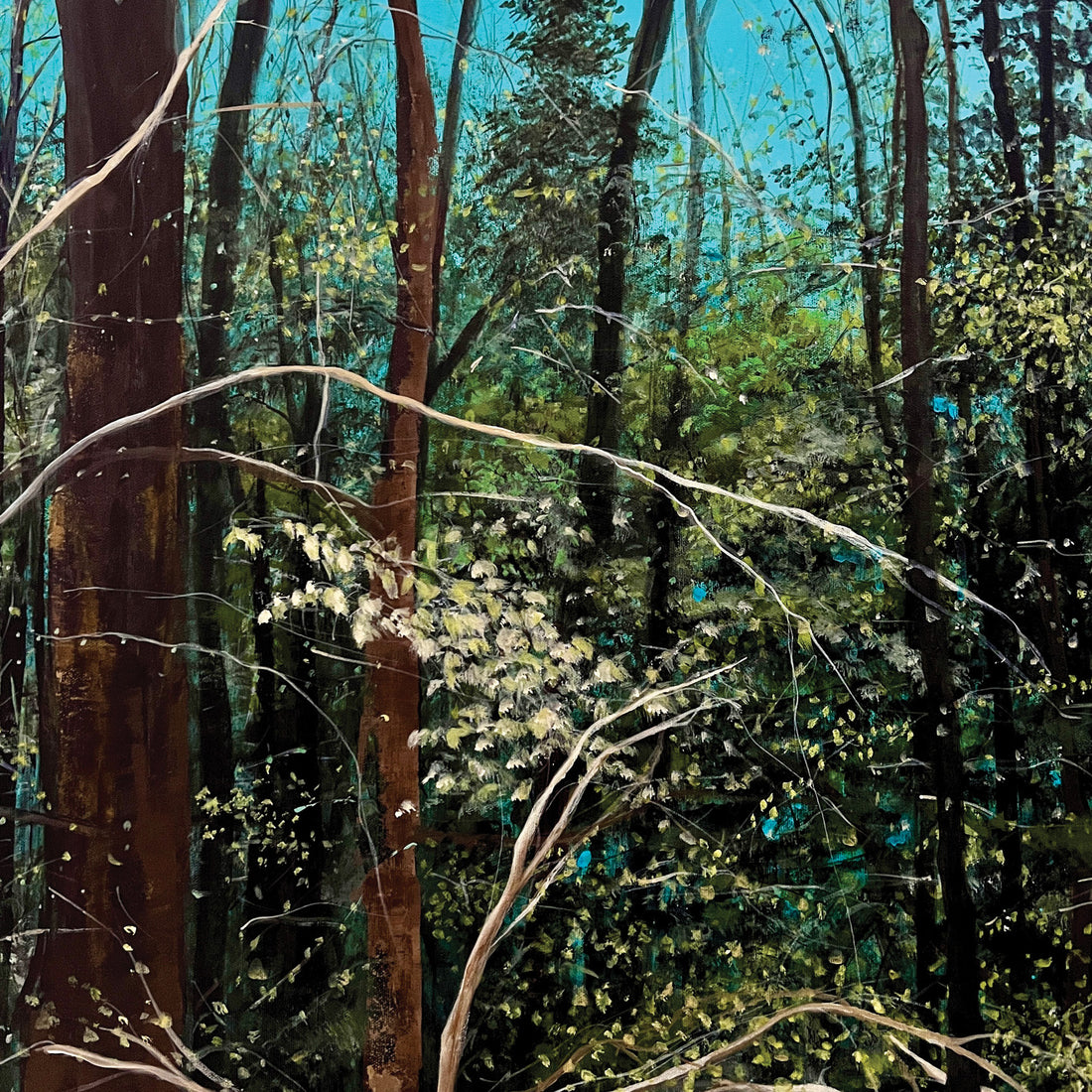 Melanie Lefebvre "Revival" realism landscape painting Canadian Artist