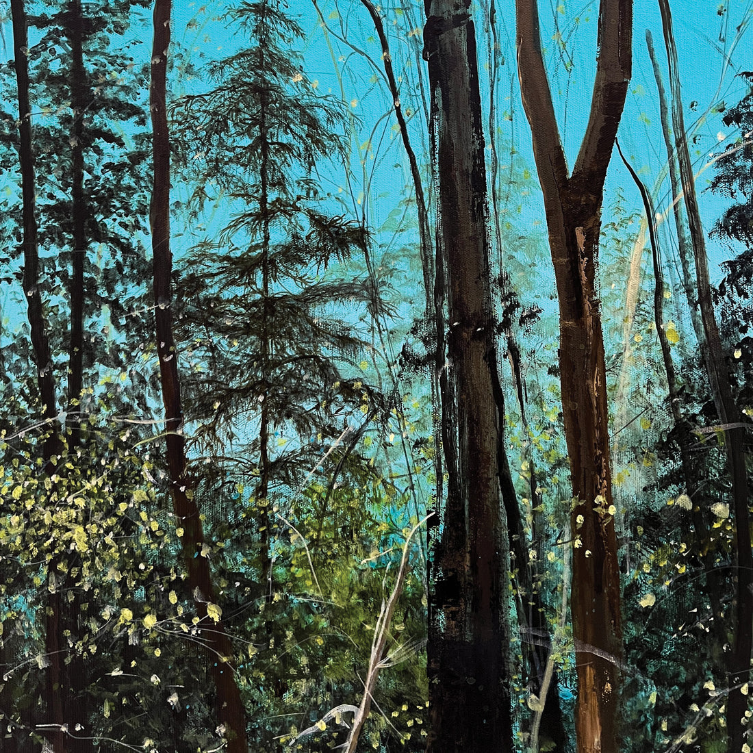 Melanie Lefebvre "Revival" realism landscape painting Canadian Artist