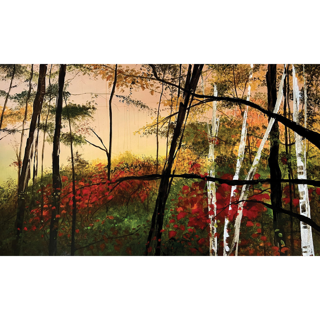 Melanie Lefebvre "Autumn" landscape painting Canadian artist