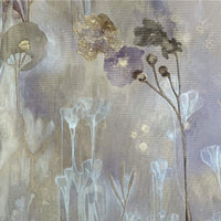 Mishel Schwartz "Ascending" abstract floral painting Canadian artist