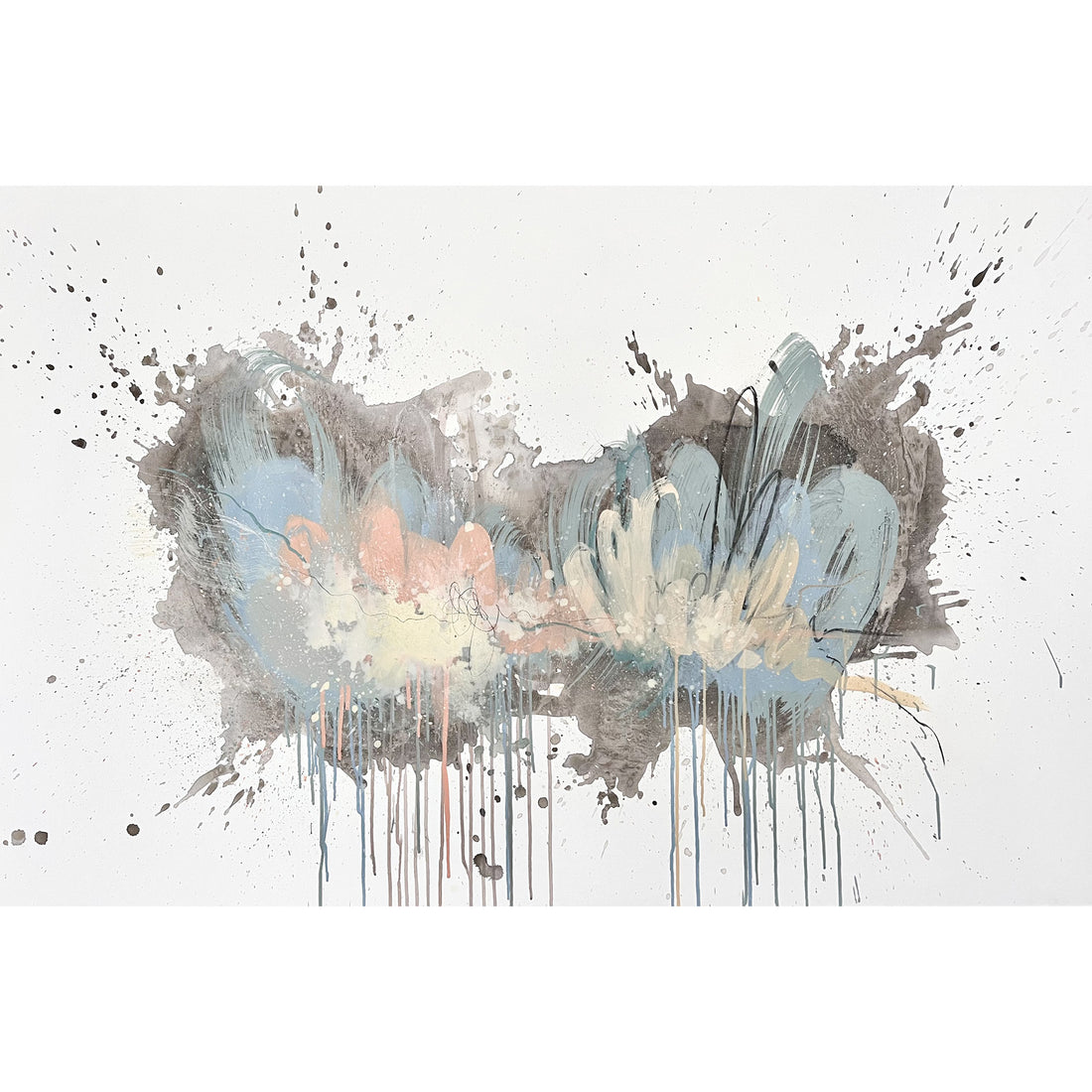 Sarah Sky "A Small Poem" abstract painting 