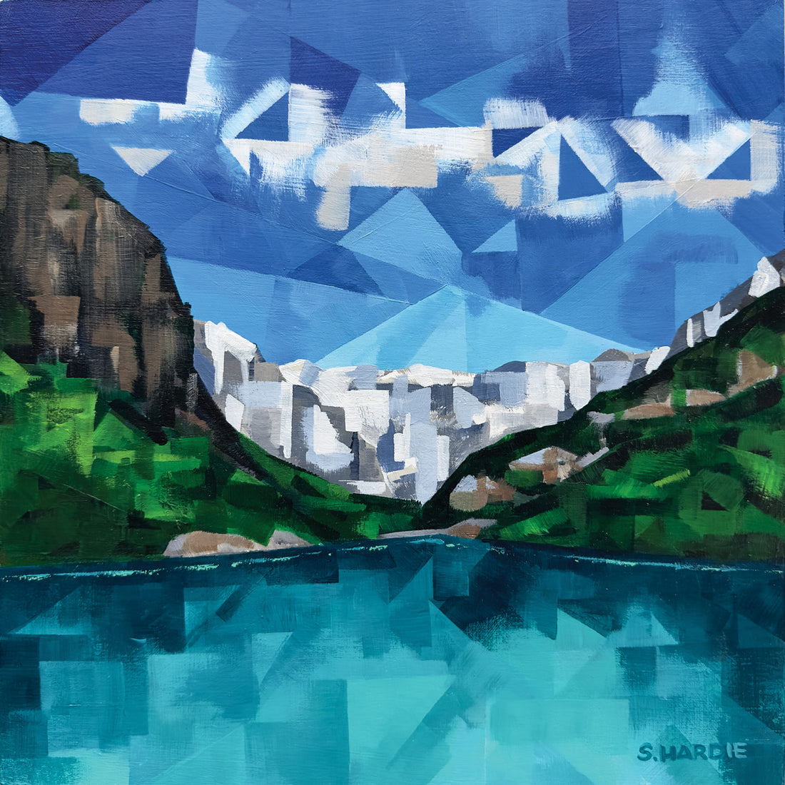 Shaina Hardie "Day" landscape painting Canadian artist