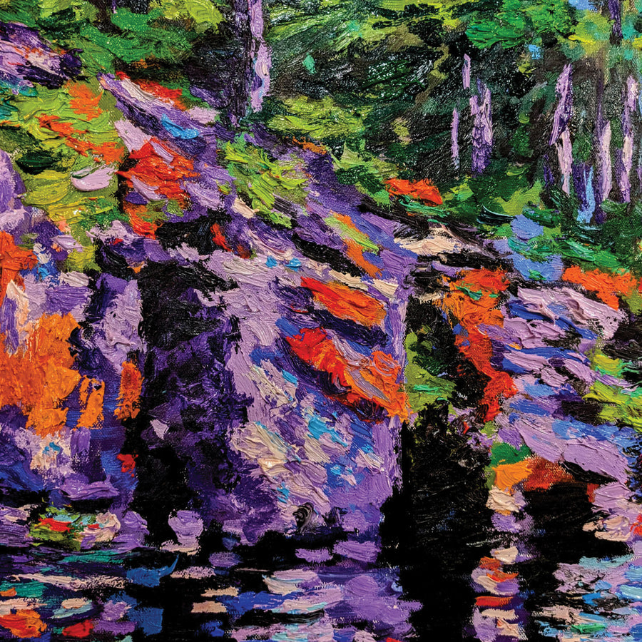 Haystack Island Reflections, 40" x 30"