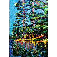 Susan Ross "Kayaking Around Lake of Bays" Canadian landscape painter 