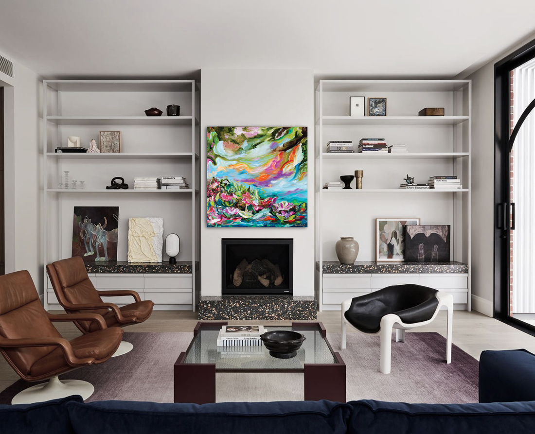 Connection, 42" x 42"